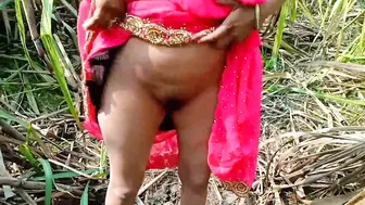 Bhabhi's pussy gets creampied after outdoor sex with Indian devar