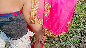 Bhabhi's pussy gets creampied after outdoor sex with Indian devar