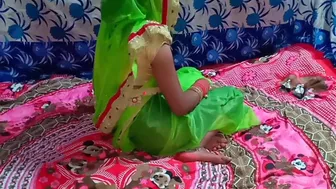 Shy Indian bhabhi hides her face when taking dick of horny devar