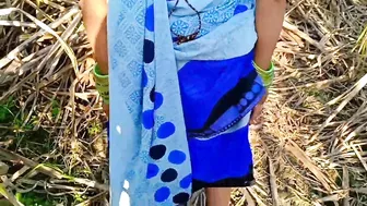 Indian village bhabhi takes devar's dick into shaved pussy outdoors Indian village bhabhi takes devar's dick into shaved pussy outdoors