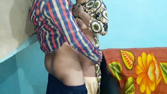 Indian boy finds Bhabhi thinking about sex and fools around with aunty