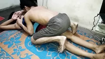 Indian guy puts sister down and gets on top to make it with Bhabhi