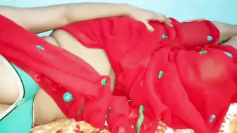 Sister makes Indian brother to touch tits and get it on in Bhabhi porn