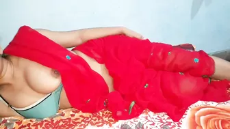 Sister makes Indian brother to touch tits and get it on in Bhabhi porn