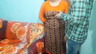 Sexy Desi has Indian man's cock in her hairy pussy in Bhabhi porn