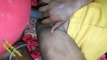 Careless Indian male fucks the desi Bhabhi without using a condom