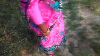 Weather is beautiful so Indian Bhabhi invites devar to have outdoor sex