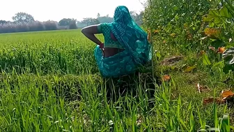 Naughty Indian Bhabhi is in a mood to practice desi sex in the fresh air