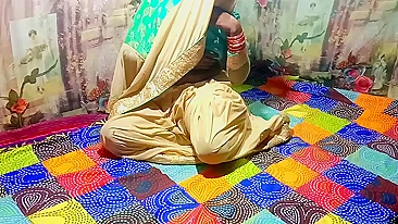 Lover turns Indian Bhabhi on and she rides cock with her desi twat