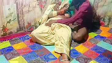 Lover turns Indian Bhabhi on and she rides cock with her desi twat