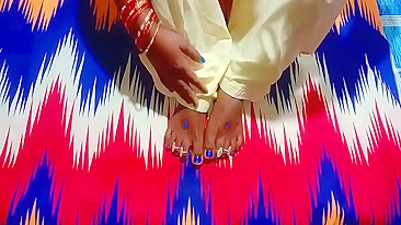 Indian Bhabhi is so excited that only devar's boner can help her