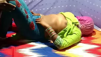 Clothed Bhabhi doesn't manage to sleep because of horny Indian devar