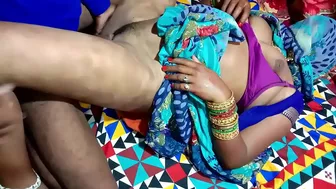 Steely Indian boner invades desi Bhabhi's dripping wet pussy