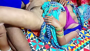 Steely Indian boner invades desi Bhabhi's dripping wet pussy