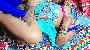 Steely Indian boner invades desi Bhabhi's dripping wet pussy