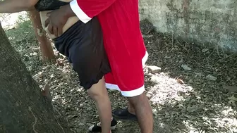 Desi willingly plays with Indian Santa who has sexual gift for Bhabhi