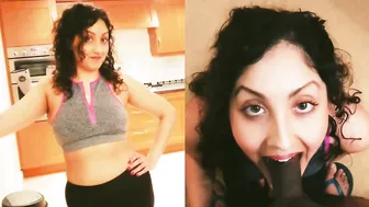 Indian devar's dick stretches pussy of Bhabhi and fills mouth with cum