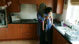 Naive Indian gal forced to have chudai with Desi grandpa against her will