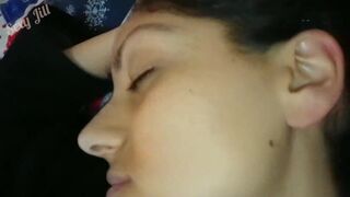 Naughty Indian brother fucks and creampies sleeping Desi sister
