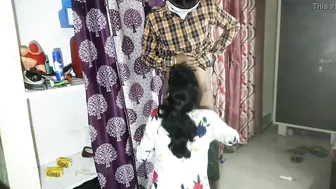 Hindi talk helps Desi guy convinces Indian Bhabhi to have chudai