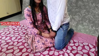 Whorish Bhabhi wants no pregnancy and Indian devar uses a condom