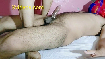 Devar's strong cock is a source of sexual pleasure for the Indian Bhabhi