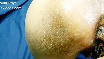 Desi Bhabhi's tight asshole penetrated in point of view Indian porn