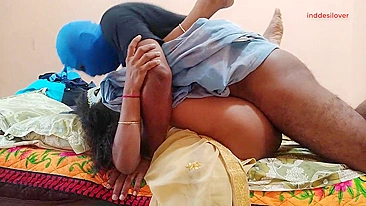 Desi Bhabhi's dream is fulfilled when the Indian superhero comes to fuck her