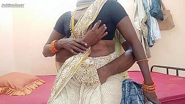 Cock-hungry Bhabhi will reach orgasm thanks to the Indian devar