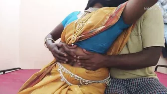 Intruder's Indian dick is yummy and the desi Bhabhi willingly sucks it