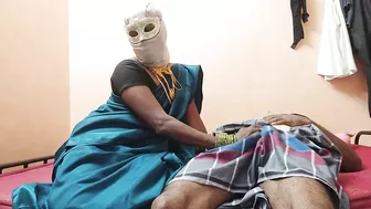 Desi Bhabhi overcomes fear and has sex with an Indian man on camera