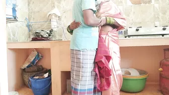 Kitchen isn't a place for fuck but Indian devar and Bhabhi don't care