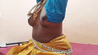 After blowjob the Bhabhi has sex with Indian devar in a missionary