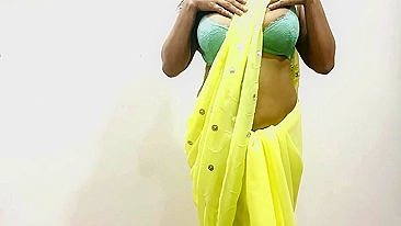 Performing a striptease is how the Indian Bhabhi is going to seduce devar