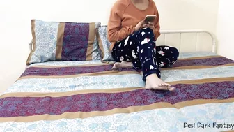 Cunning devar blackmails the Indian Bhabhi to involve her in sex