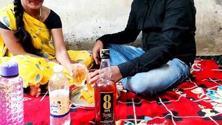 Alcohol provokes sex of the Indian Bhabhi and her raunchy devar