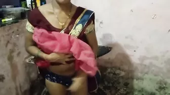 Whorish Bhabhi doesn't need to take off dress during sex with Indian devar