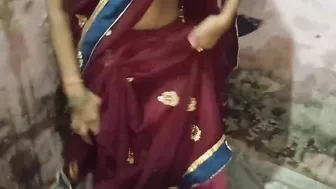 Whorish Bhabhi doesn't need to take off dress during sex with Indian devar