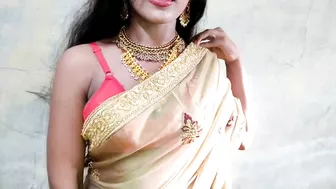 Face of Indian Bhabhi with sunglasses covered with devar's cum after sex