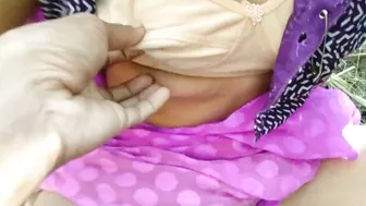 Self-isolated devar and Indian Bhabhi go outside to enjoy nature and sex