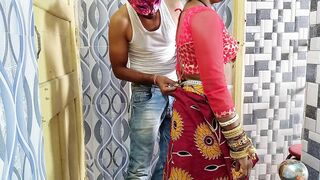 Macho in pink mask is going to fuck Indian Bhabhi in the desi video