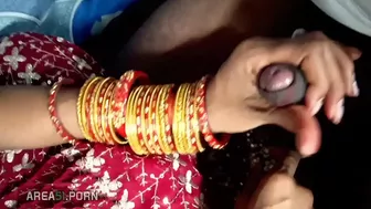 Boner invades wet pussy of aunty till Indian cums on ass of Bhabhi