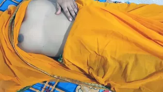 Indian man wakes up Bhabhi to try fist and cock fucking her pussy