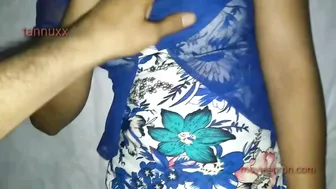 Quiet Hindi talk can be heard when Indian man hooks up with Bhabhi