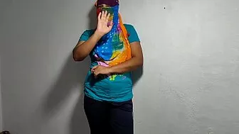 Desi hides face but never her cunt cause she is Bhabhi in Indian porn