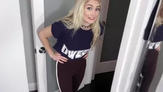 Sexy ass big booty sis Anastasia Knight  doddy style bent and banged