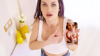 Dark-haired cougar fucks her stepson instead of doing house cleaning Dark-haired cougar fucks her stepson instead of doing house cleaning