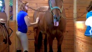 My big booty wife dreams of sex with horse | AREA51.PORN