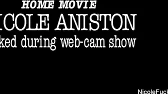 Busty Nicole Aniston and boyfriend broadcast fucking in bedroom