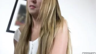 Amateur POV scene featuring Czech stunner Angela Christin